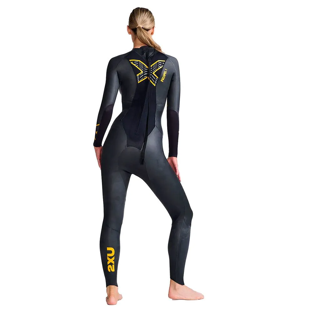 2XU Propel 1 Langarm-neoprenanzug Refurbished, Black / ambition, S 2XU Propel 1 Langarm-neoprenanzug Refurbished, Black / ambition, S