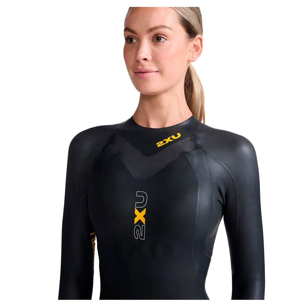 2XU Propel 1 Langarm-neoprenanzug Refurbished, Black / ambition, S 2XU Propel 1 Langarm-neoprenanzug Refurbished, Black / ambition, S