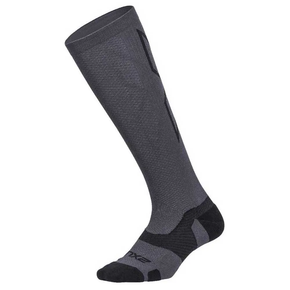 2XU Vectr Light Cushion 30- Lange Socken 37 Cm male, Titanium / black 2XU Vectr Light Cushion 30- Lange Socken 37 Cm male, Titanium / black