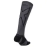 2XU Vectr Light Cushion 41- Lange Socken 46 Cm male, Titanium / black