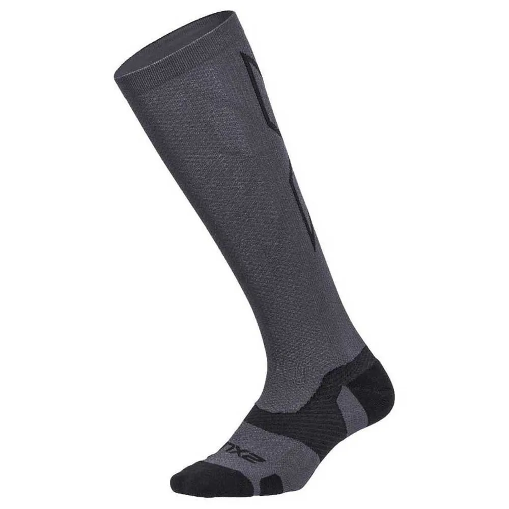 2XU Vectr Light Cushion 41- Lange Socken 46 Cm male, Titanium / black 2XU Vectr Light Cushion 41- Lange Socken 46 Cm male, Titanium / black