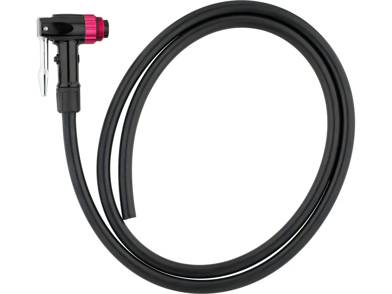 3min19sec Ersatzschlauch mit Pumpenkopf für Aluminium Standpumpe, Schwarz, one_size 3min19sec Ersatzschlauch mit Pumpenkopf für Aluminium Standpumpe, Schwarz, one_size