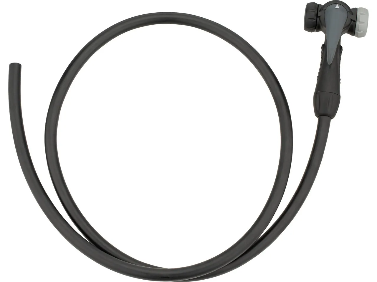 3min19sec Ersatzschlauch mit Pumpenkopf für Standpumpe, Schwarz, one_size 3min19sec Ersatzschlauch mit Pumpenkopf für Standpumpe, Schwarz, one_size