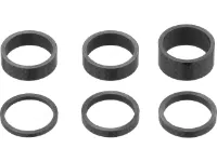 3min19sec Headset Spacer-Kit Carbon