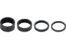 3min19sec Headset Spacer-Kit Carbon, Schwarz, one_size