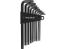 3min19sec Torx-Schlüssel-Set 9-teilig, Schwarz, one_size