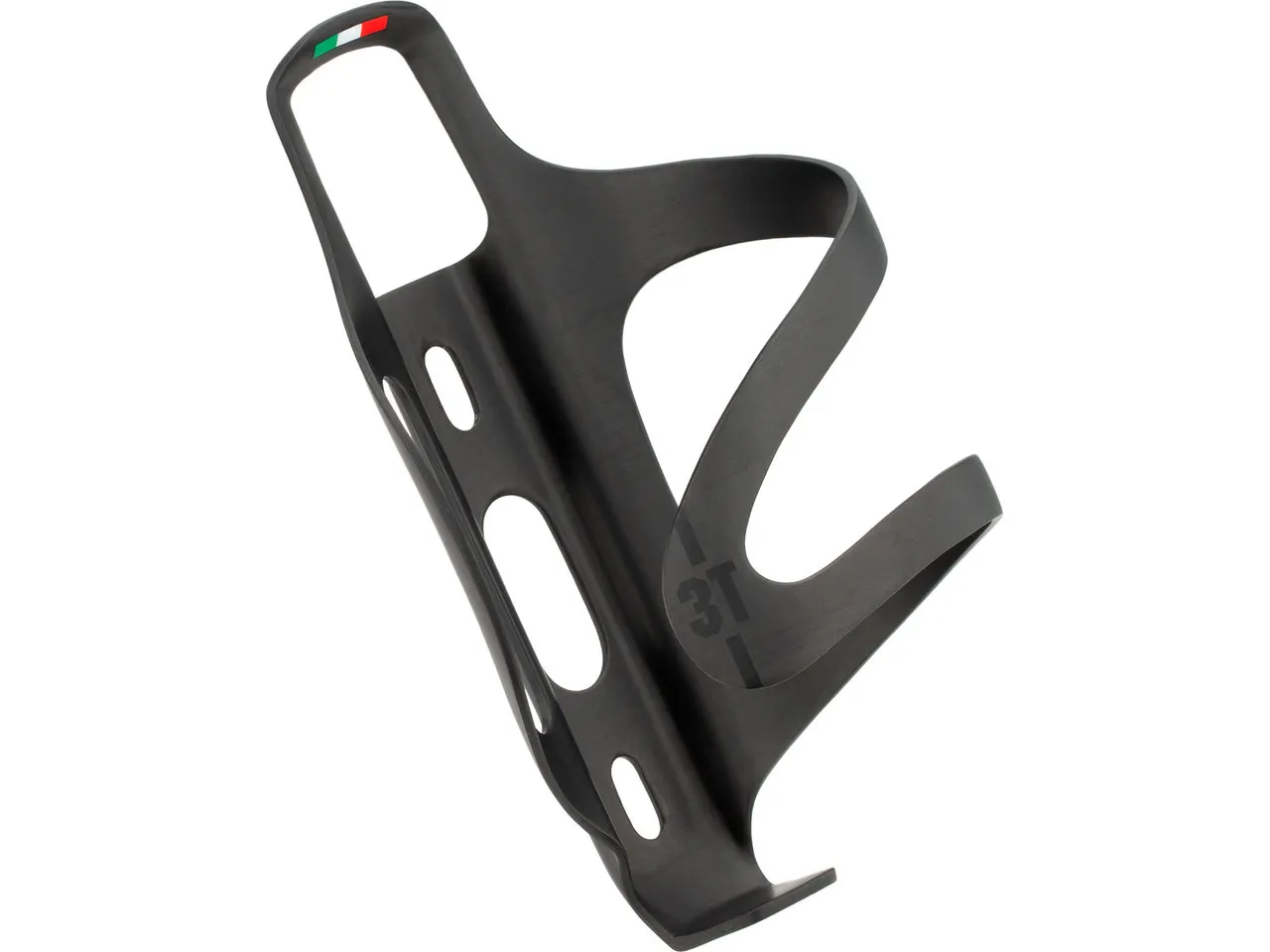 3T Carbon Linksträger / Rechtsträger Flaschenhalter, Black, links 3T Carbon Linksträger / Rechtsträger Flaschenhalter, Black, links