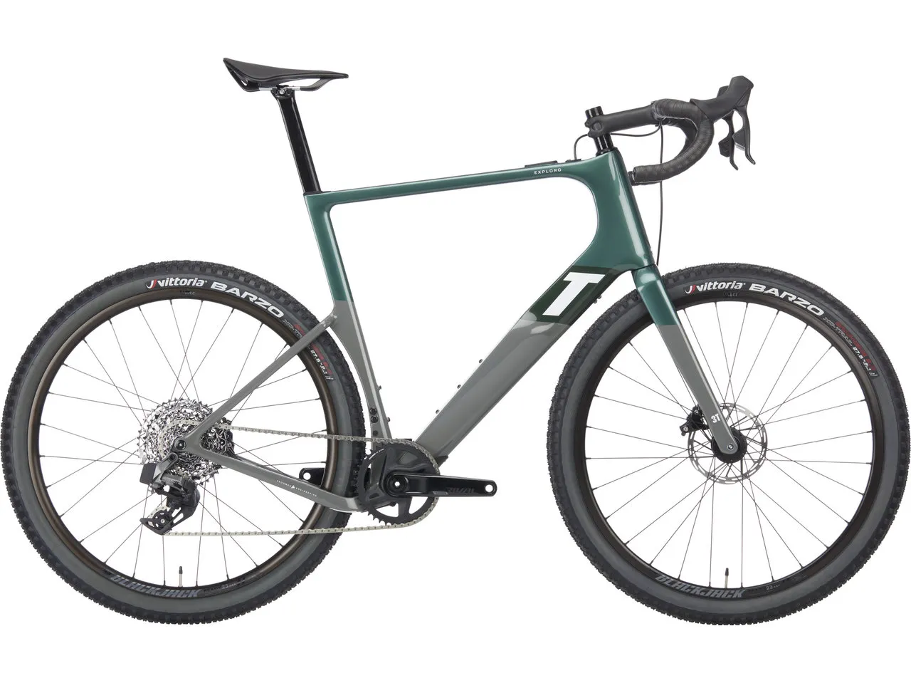 3T Exploro RaceMax Boost Rival XPLR Carbon emerald 27,5" E-Gravelbike, Emerald-grey, XL 3T Exploro RaceMax Boost Rival XPLR Carbon emerald 27,5" E-Gravelbike, Emerald-grey, XL