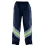 4-act Reflektierende Regenhose, Blue / yellow, XL