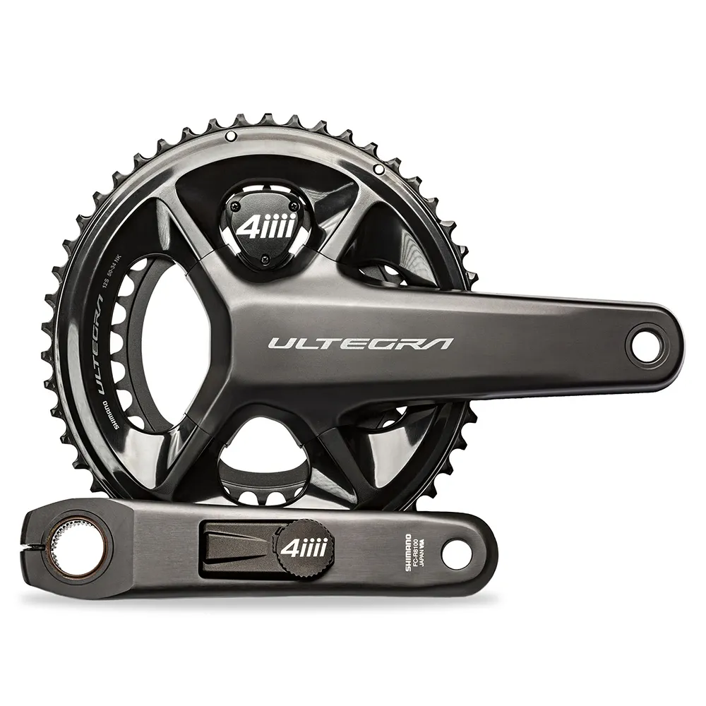 4iiii Precision 3+ Pro Dual Ultegra Fc-r8100 Apple Find My Kurbelgarnitur Mit Leistungsmesser Refurbished, Black, 170mm