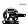 4iiii Precision 3+ Pro Dura Ace R9200 50/34t 165 Mm Kurbelgarnitur Mit Leistungsmesser, Black, 165mm, 50-34t