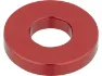 77Designz Washer M6 2,5 Spacer, Red, M6 x 2.5