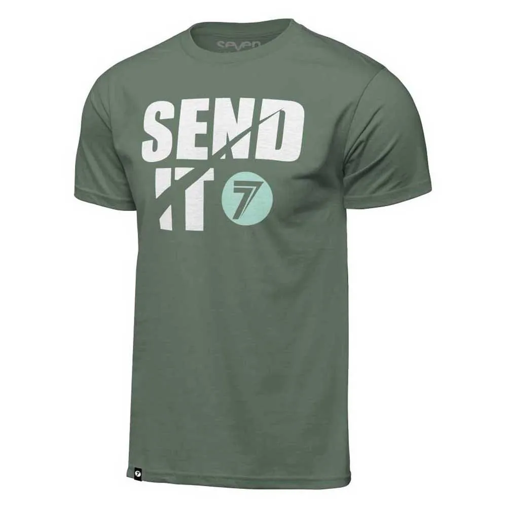 7Seven Send It Kurzarm-t-shirt, Paste, L