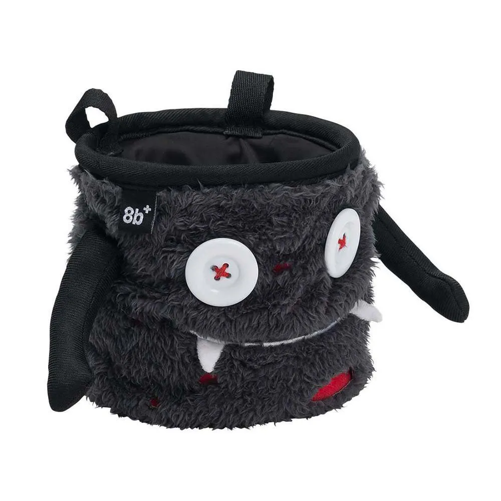 8 B Plus Duncan Chalkbag, Black fur, One Size