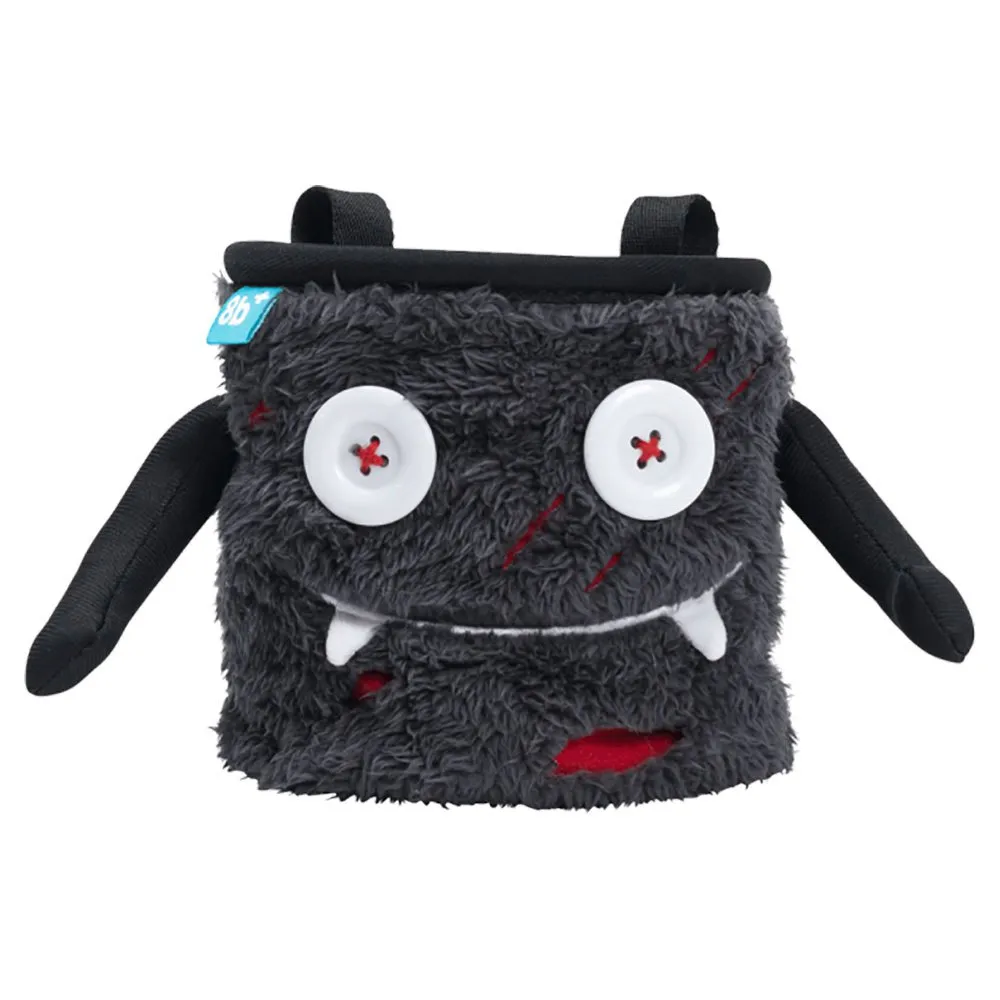 8 B Plus Duncan Chalkbag, Black fur, One Size