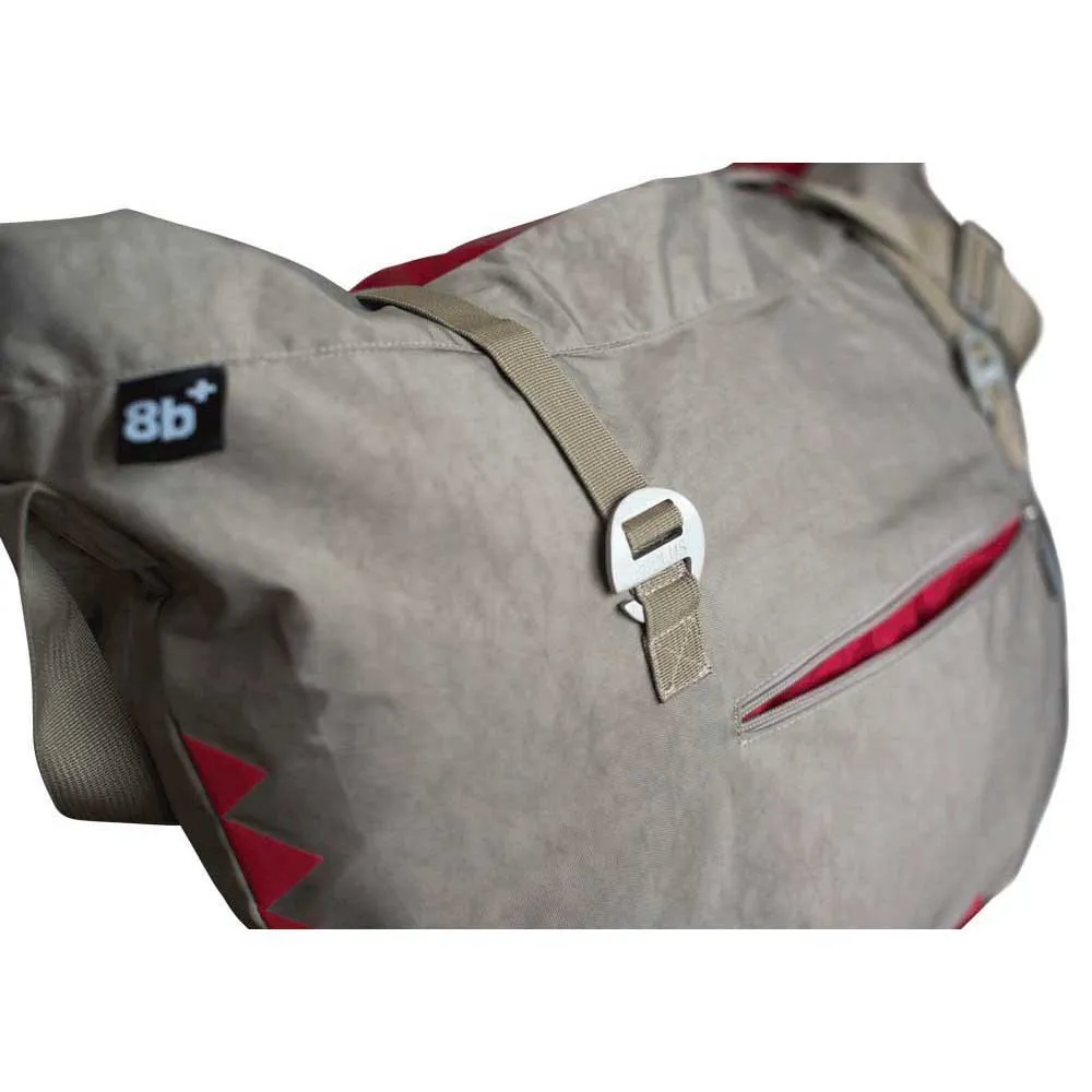 8 B Plus Hank Tasche, Grey, One Size