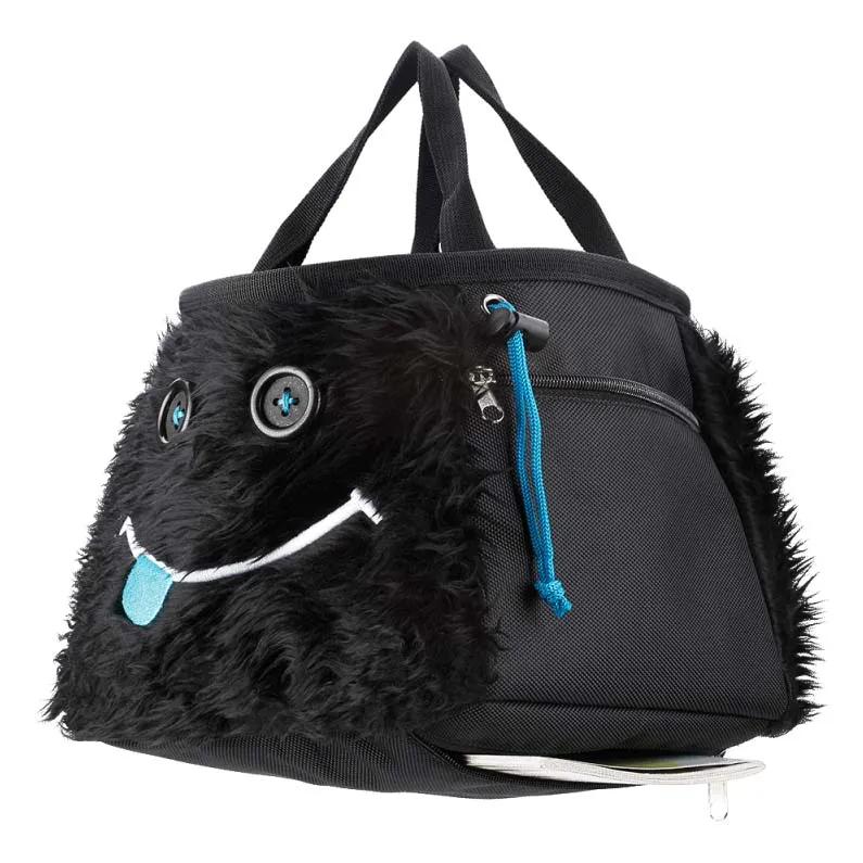 8 B Plus Hector Chalkbag, Black / blue, One Size 8 B Plus Hector Chalkbag, Black / blue, One Size