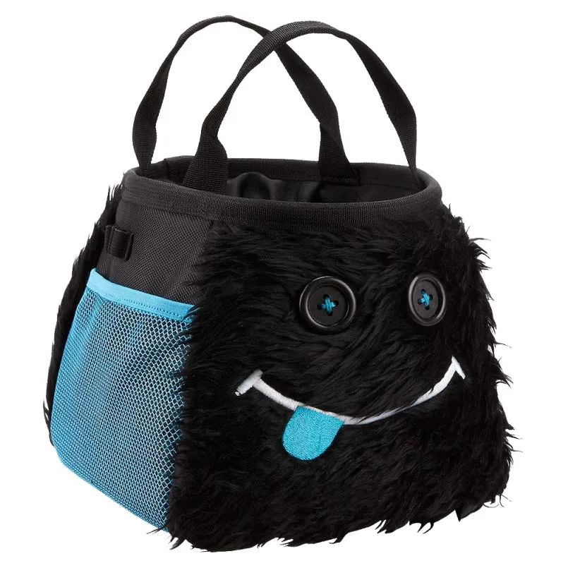 8 B Plus Hector Chalkbag, Black / blue, One Size 8 B Plus Hector Chalkbag, Black / blue, One Size
