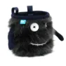 8 B Plus Helli Chalkbag, Black fur, One Size