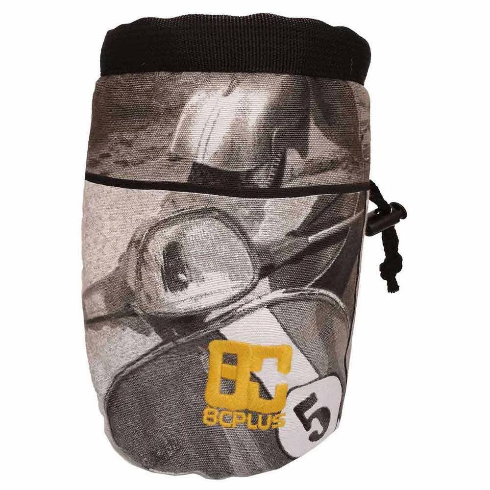 8 C Plus Classics Chalkbag, Grey, One Size 8 C Plus Classics Chalkbag, Grey, One Size