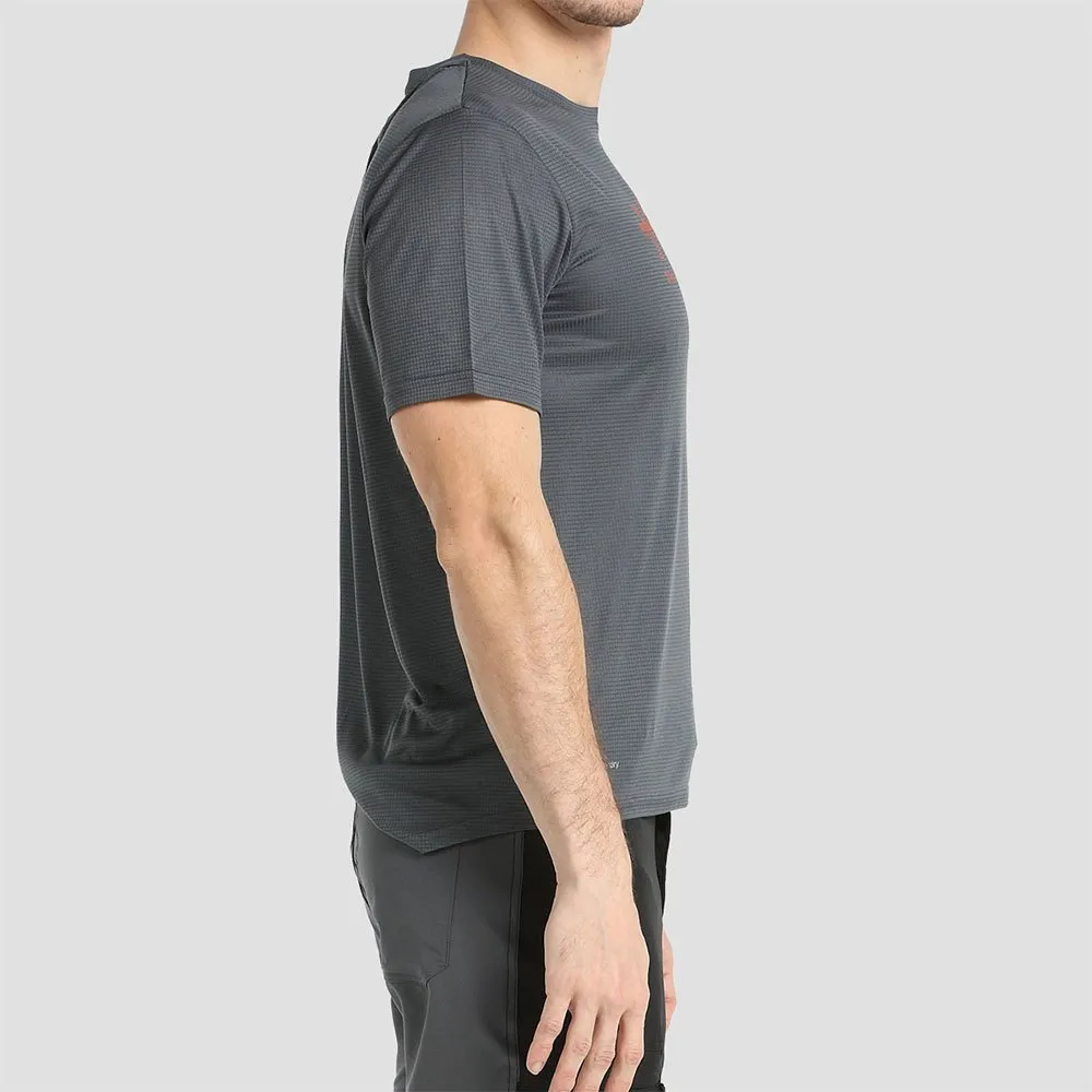 +8000 Blanc Kurzarm-t-shirt, Anthracite