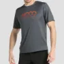 +8000 Blanc Kurzarm-t-shirt, Anthracite