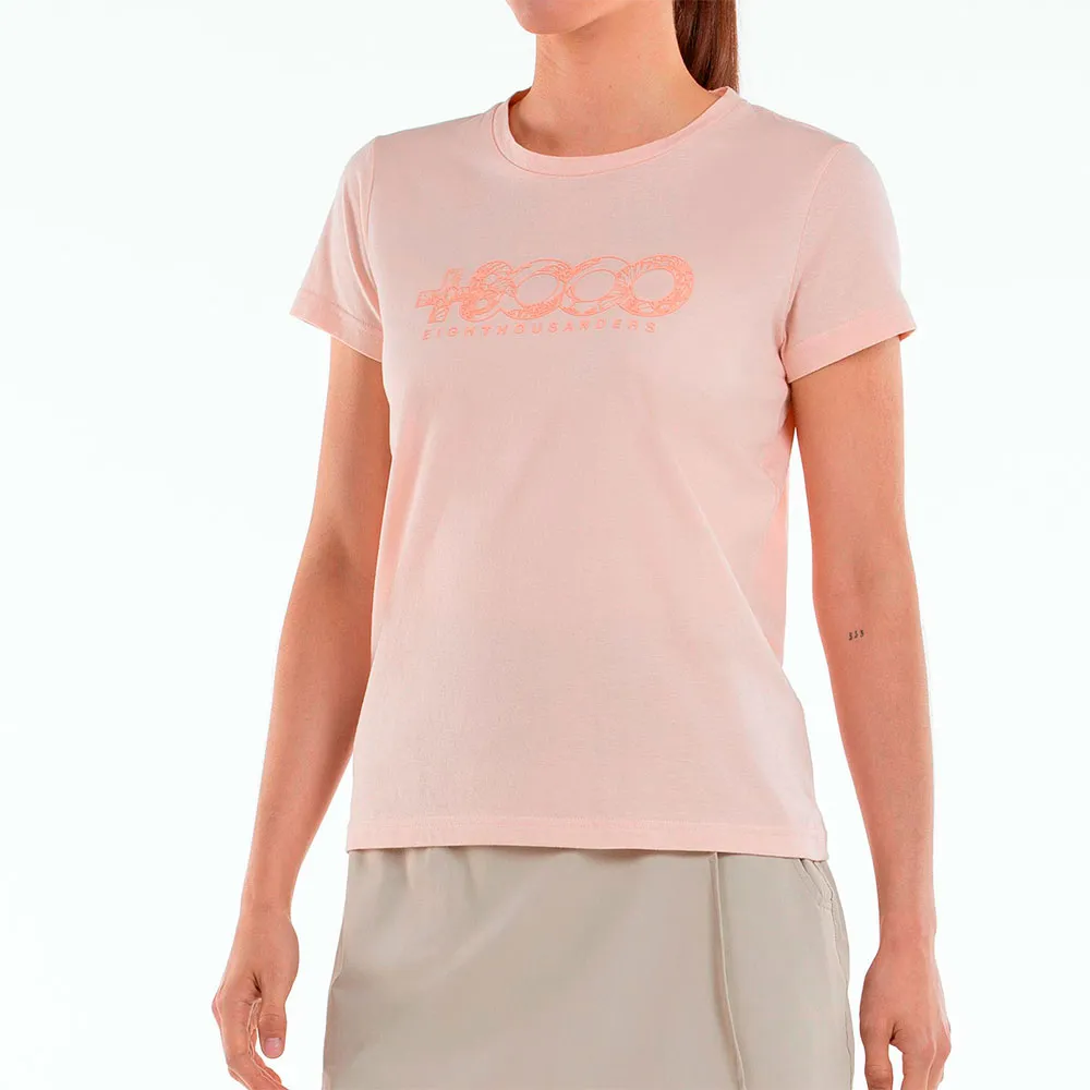 +8000 Cinabar Kurzarm-t-shirt +8000 Cinabar Kurzarm-t-shirt