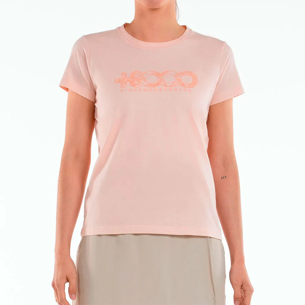 +8000 Cinabar Kurzarm-t-shirt +8000 Cinabar Kurzarm-t-shirt