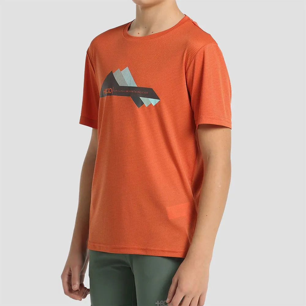 +8000 Hule Kurzarm-t-shirt, Brick, 10Y +8000 Hule Kurzarm-t-shirt, Brick, 10Y