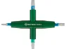 Abbey Bike Tools 4-Way Multitool, Green, 2.5mm, 4mm, 5mm, T25