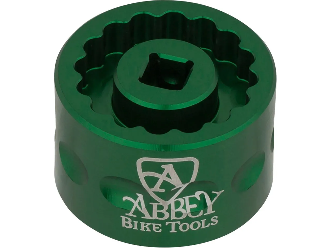 Abbey Bike Tools Bottom Bracket Socket Dual Sided Innenlagerwerkzeug, Green, Dura Ace / Ultegra Abbey Bike Tools Bottom Bracket Socket Dual Sided Innenlagerwerkzeug, Green, Dura Ace / Ultegra