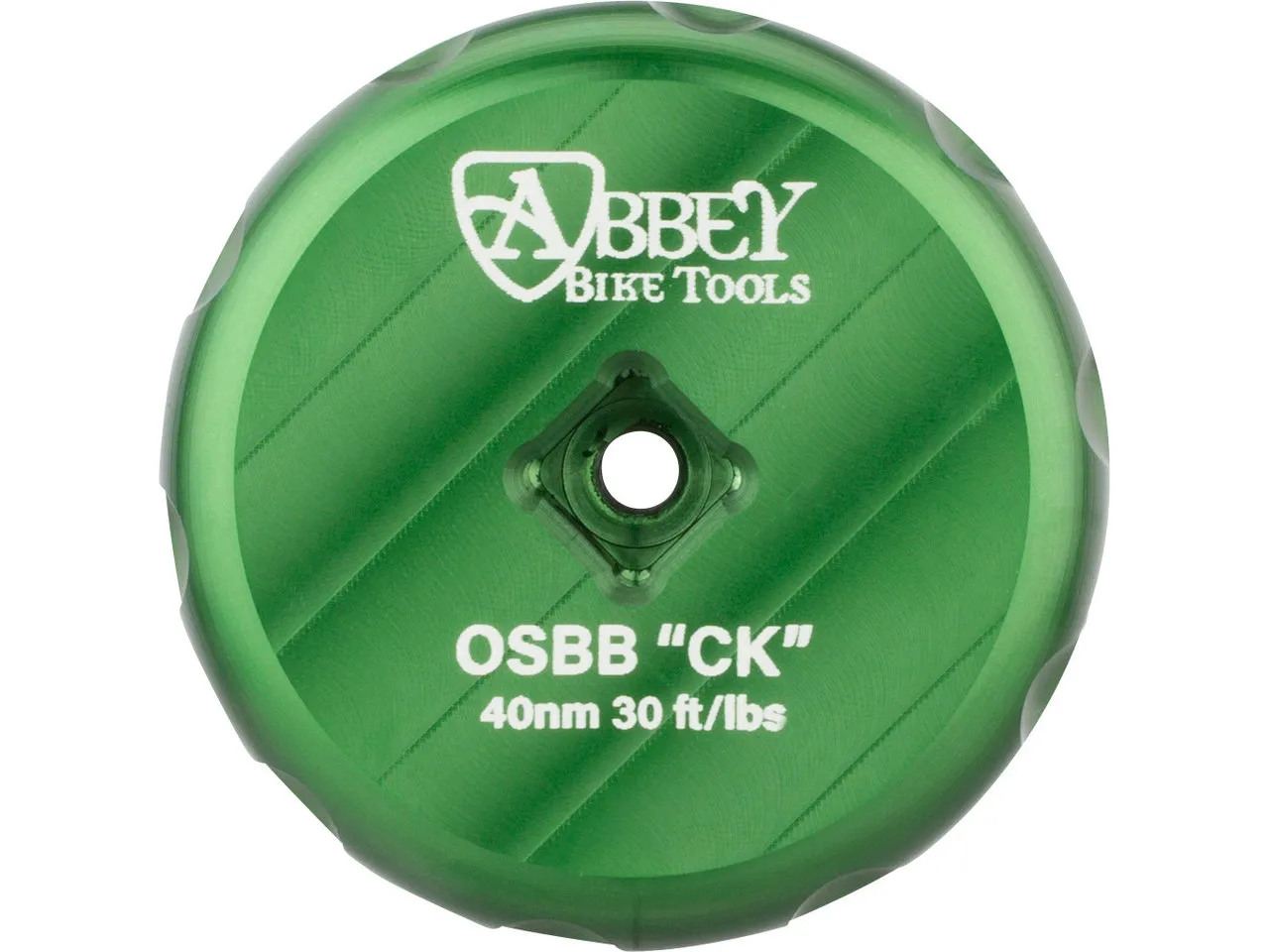 Abbey Bike Tools Bottom Bracket Socket Single Sided für Chris King, Grün, one_size Abbey Bike Tools Bottom Bracket Socket Single Sided für Chris King, Grün, one_size