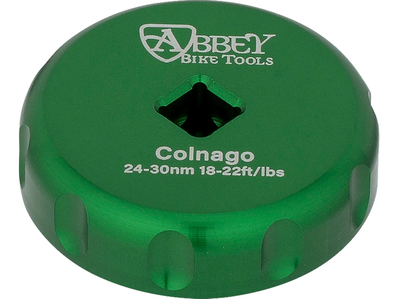 Abbey Bike Tools Bottom Bracket Socket Single Sided für Colnago, Grün, one_size Abbey Bike Tools Bottom Bracket Socket Single Sided für Colnago, Grün, one_size