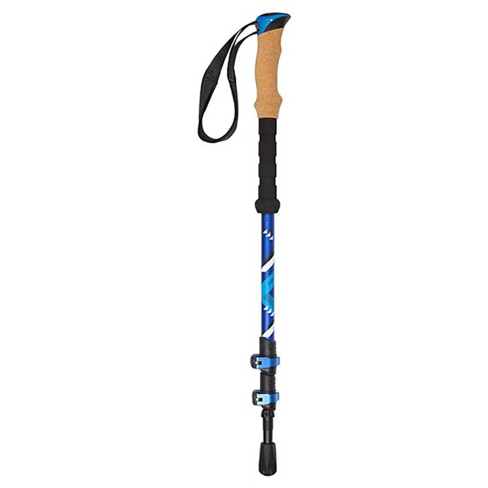 Abbey Camino Cane Cork/eva Grip Stock 1 Einheit, Silver / black / blue, 63-135cm Abbey Camino Cane Cork/eva Grip Stock 1 Einheit, Silver / black / blue, 63-135cm