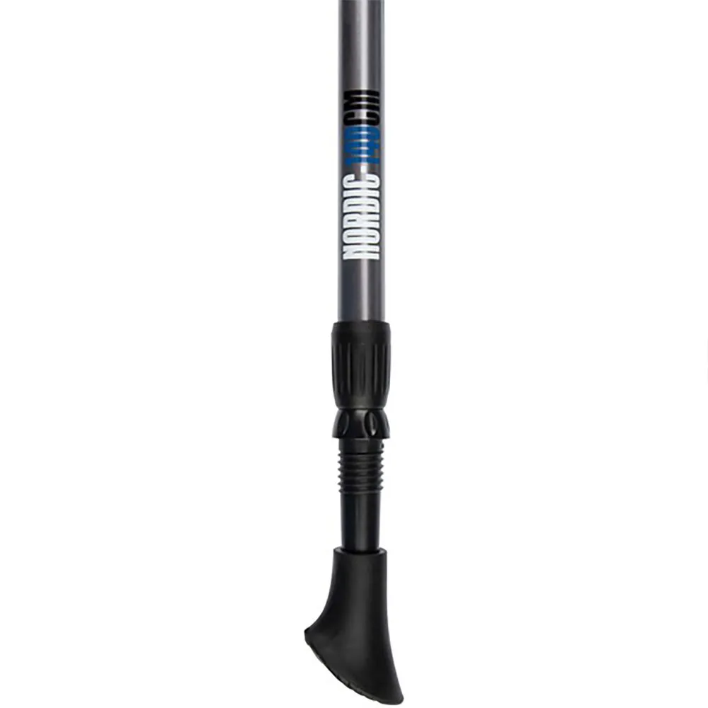 Abbey Nordic Walking Cane Stöcke, Silver grey / black / blue, 86-140cm Abbey Nordic Walking Cane Stöcke, Silver grey / black / blue, 86-140cm