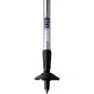 Abbey Nordic Walking Cane Stöcke, Silver grey / black / blue, 86-140cm