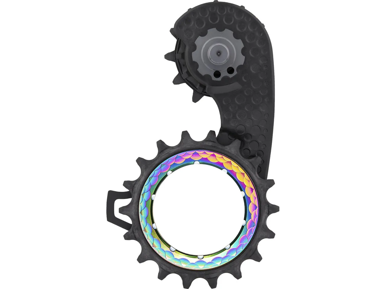 absoluteBLACK HOLLOWcage Carbon Ceramic Oversized Schalträdchen-System Shimano 9250