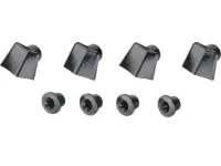 absoluteBLACK Kettenblattschrauben-Abdeckungen für Dura-Ace 9000 absoluteBLACK Kettenblattschrauben-Abdeckungen für Dura-Ace 9000