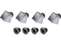 absoluteBLACK Kettenblattschrauben-Abdeckungen für Ultegra R8000 absoluteBLACK Kettenblattschrauben-Abdeckungen für Ultegra R8000