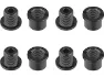 absoluteBLACK Kettenblattschrauben-Set 4-Arm, Black, Long