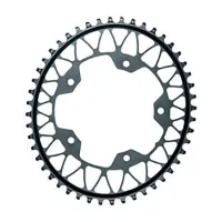 absoluteBLACK Oval 1X Gravel Kettenblatt für 110/4 BCD absoluteBLACK Oval 1X Gravel Kettenblatt für 110/4 BCD