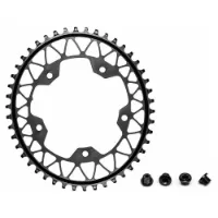 absoluteBLACK Oval 1X Gravel Kettenblatt für 110/4 BCD absoluteBLACK Oval 1X Gravel Kettenblatt für 110/4 BCD