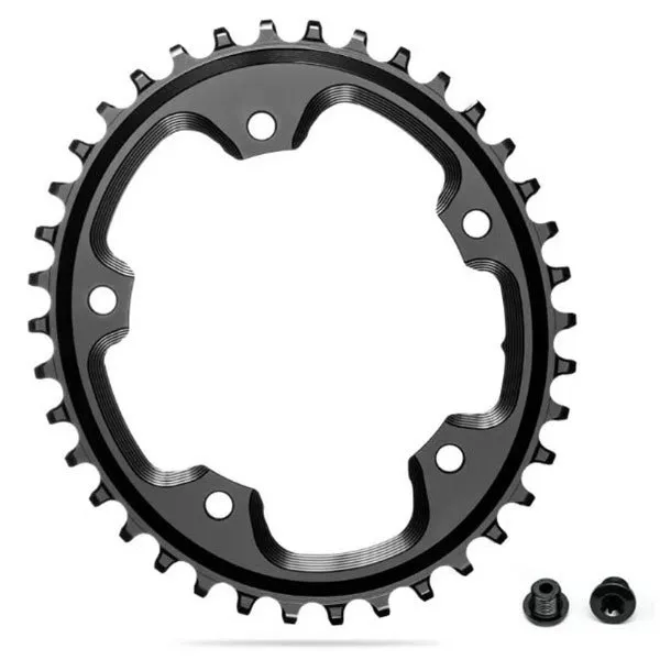 absoluteBLACK Oval 1X Gravel Kettenblatt für 110/4 BCD