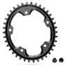 absoluteBLACK Oval 1X Gravel Kettenblatt für 110/4 BCD