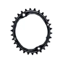absoluteBLACK Oval 1X Kettenblatt für 104/64 BCD absoluteBLACK Oval 1X Kettenblatt für 104/64 BCD