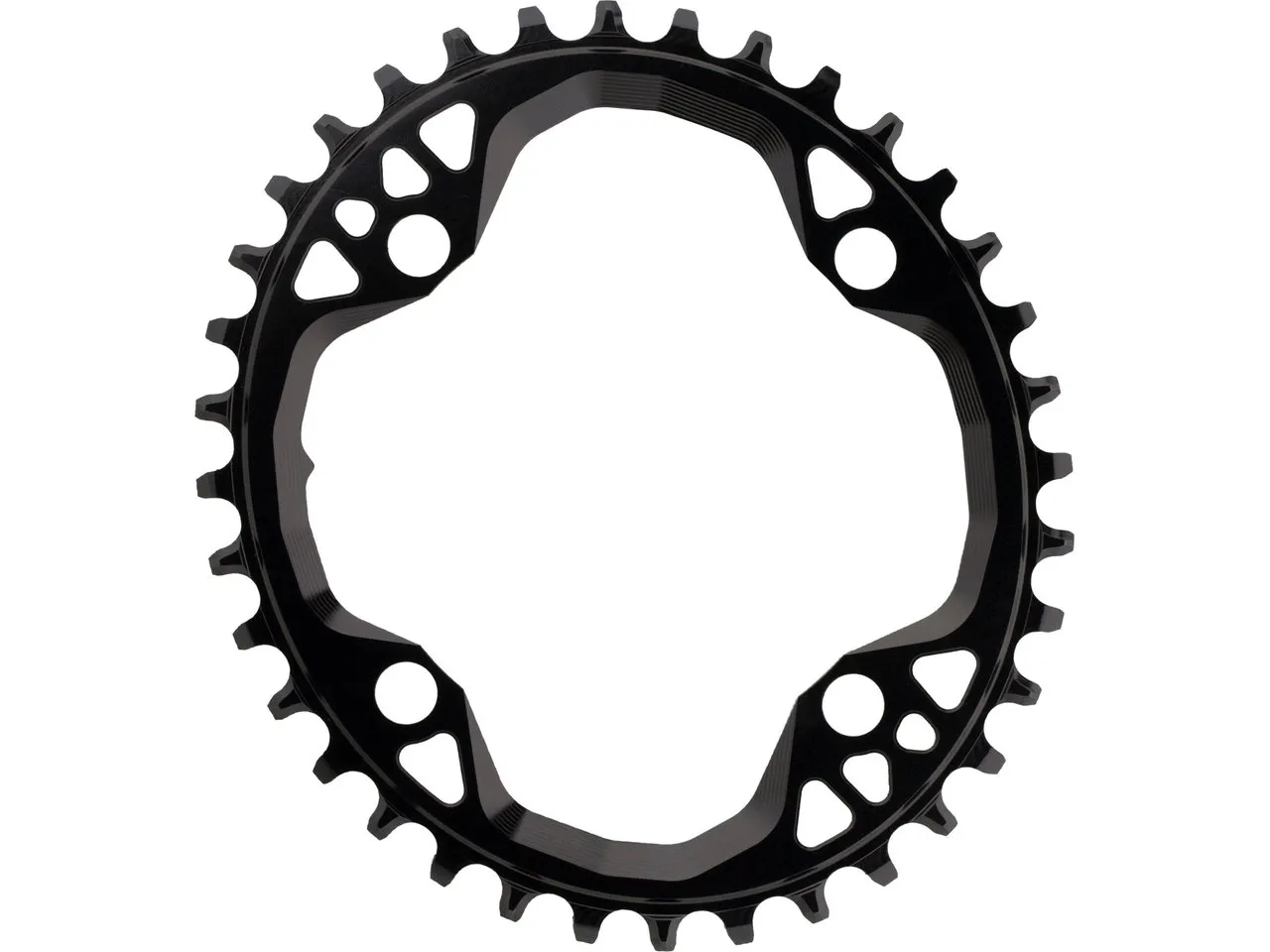 absoluteBLACK Oval 1X Kettenblatt für 104 BCD / Shimano HG+ 12-fach absoluteBLACK Oval 1X Kettenblatt für 104 BCD / Shimano HG+ 12-fach