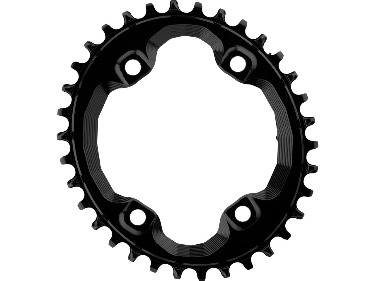 absoluteBLACK Oval 1X Kettenblatt für Shimano XT M8000 / SLX M7000 absoluteBLACK Oval 1X Kettenblatt für Shimano XT M8000 / SLX M7000