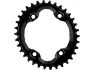 absoluteBLACK Oval 1X Kettenblatt für Shimano XT M8000 / SLX M7000
