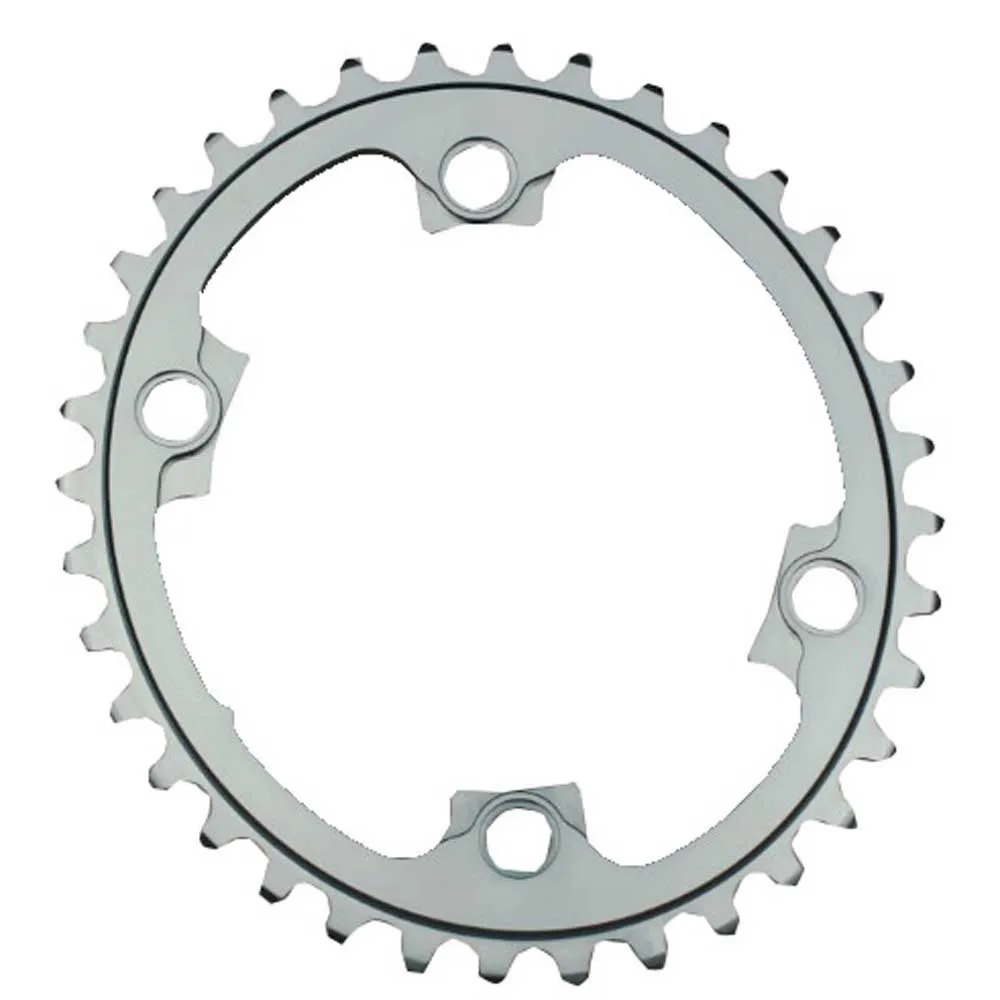 absoluteBLACK Oval 2x Asymmetric 110 Bcd Kettenblatt, Grey, 50t absoluteBLACK Oval 2x Asymmetric 110 Bcd Kettenblatt, Grey, 50t