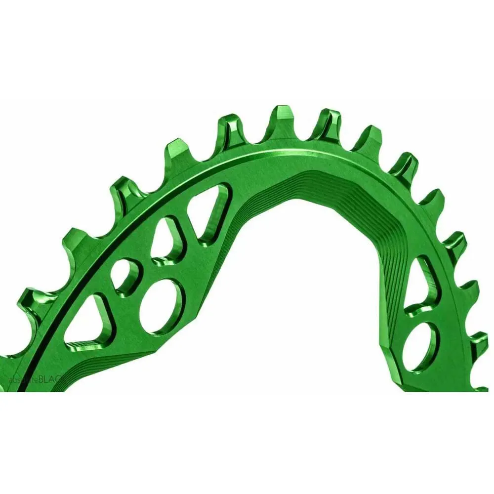 absoluteBLACK Oval 64 Bcd Kettenblatt, Green, 28t absoluteBLACK Oval 64 Bcd Kettenblatt, Green, 28t